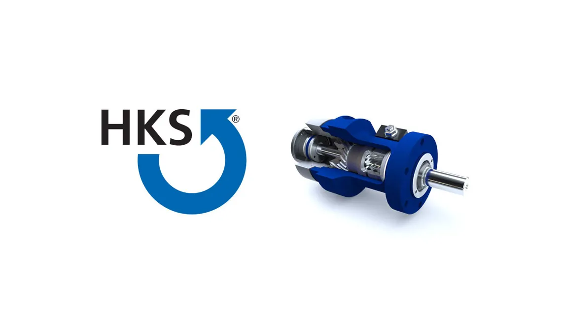 Hydraulic actuators from HKS for industrial use