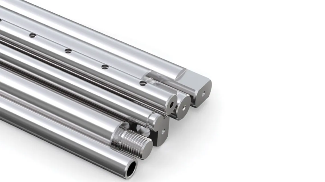 Shafts for industrial use from our supplier Exxellin